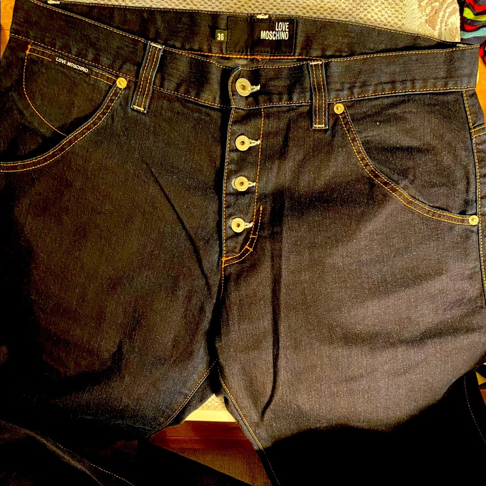 Love Moschino men’s jeans Dark Blue 36x32